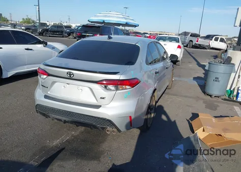 2021 Toyota Corolla Se Nightshade Edition from USA, damaged, VIN 5YFS4MCE8MP072376